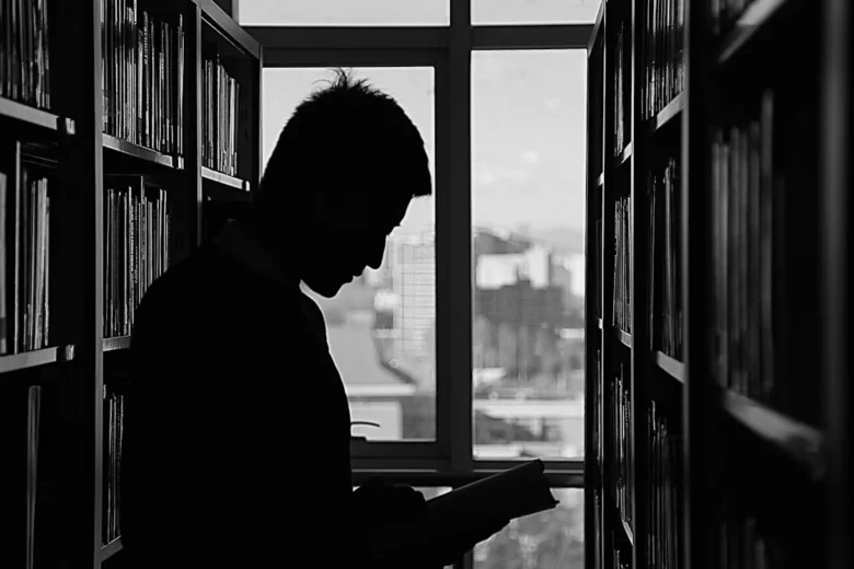 homem lendo mostrando a importância da leitura para o crescimento no flow e empreendedorismo